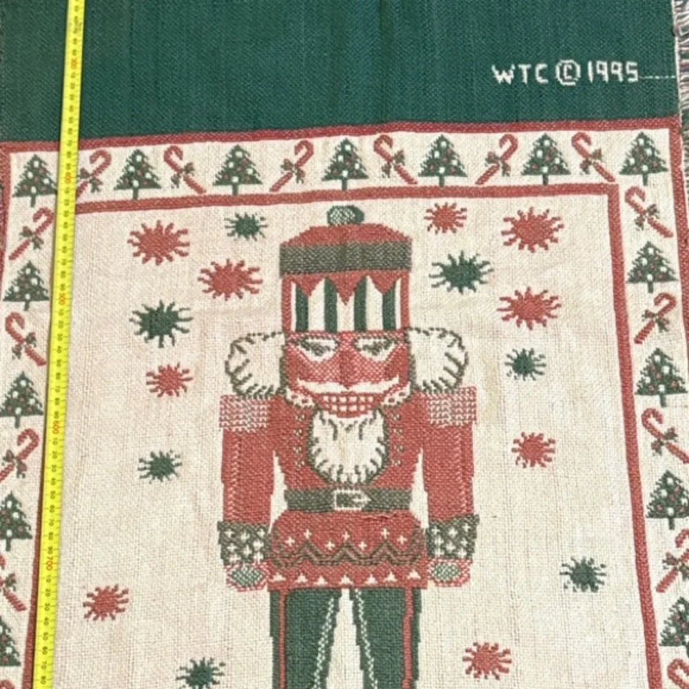 VTG Nutcracker Holiday WALL Tapestry